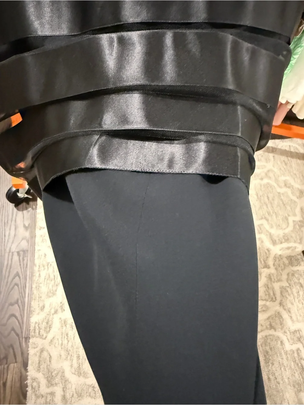 Vintage Chanel Boutique Black Dress France 42 US 12